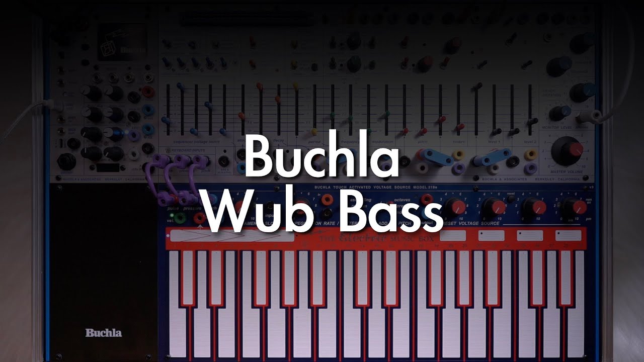 140 BPM Wub Bass | Buchla Music Easel Modern