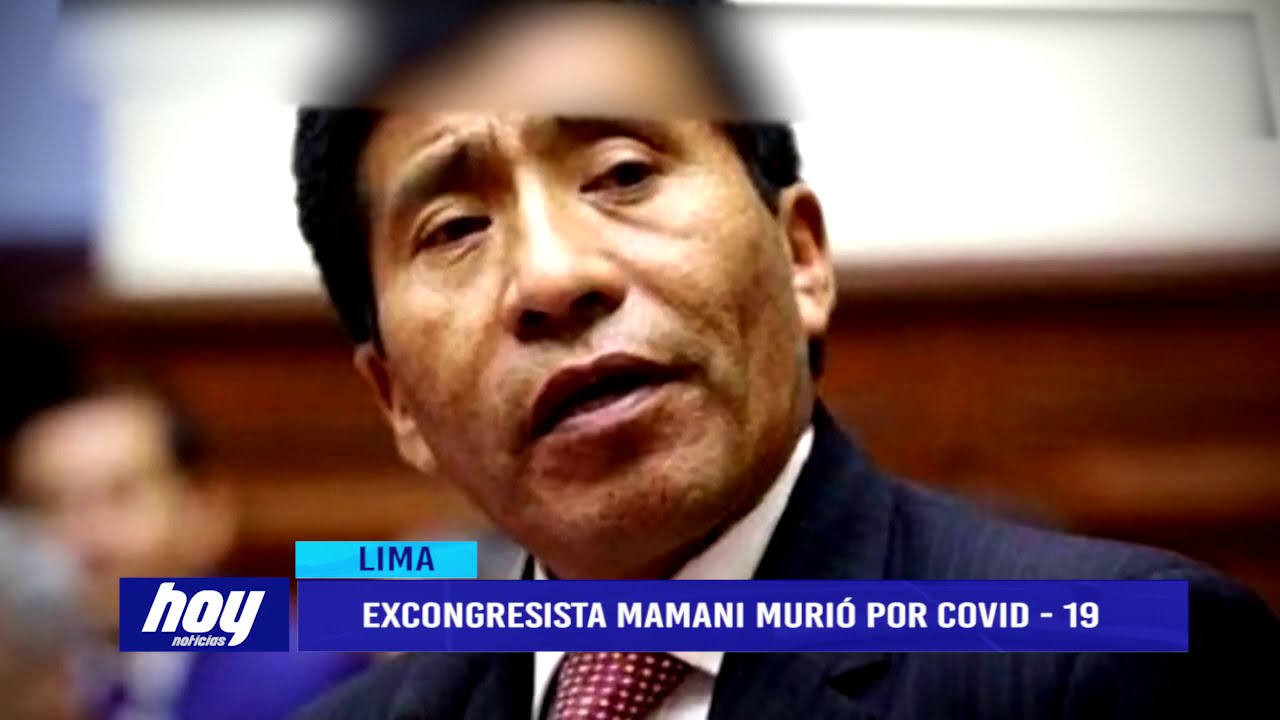 Excongresista Mois&eacute;s Mamani falleci&oacute; a los 50 a&ntilde;os