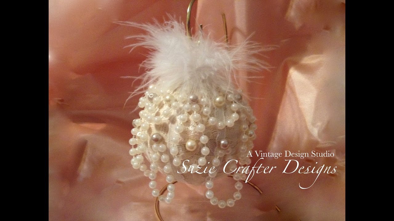 Shabby Chic Christmas Ornament