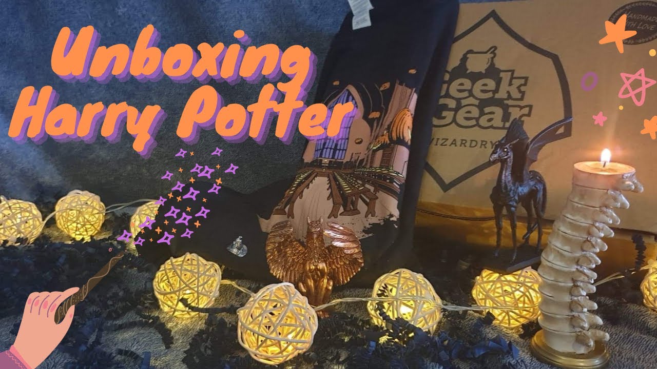 UNBOXING GEEK GEAR HARRY POTTER - OCT 2020