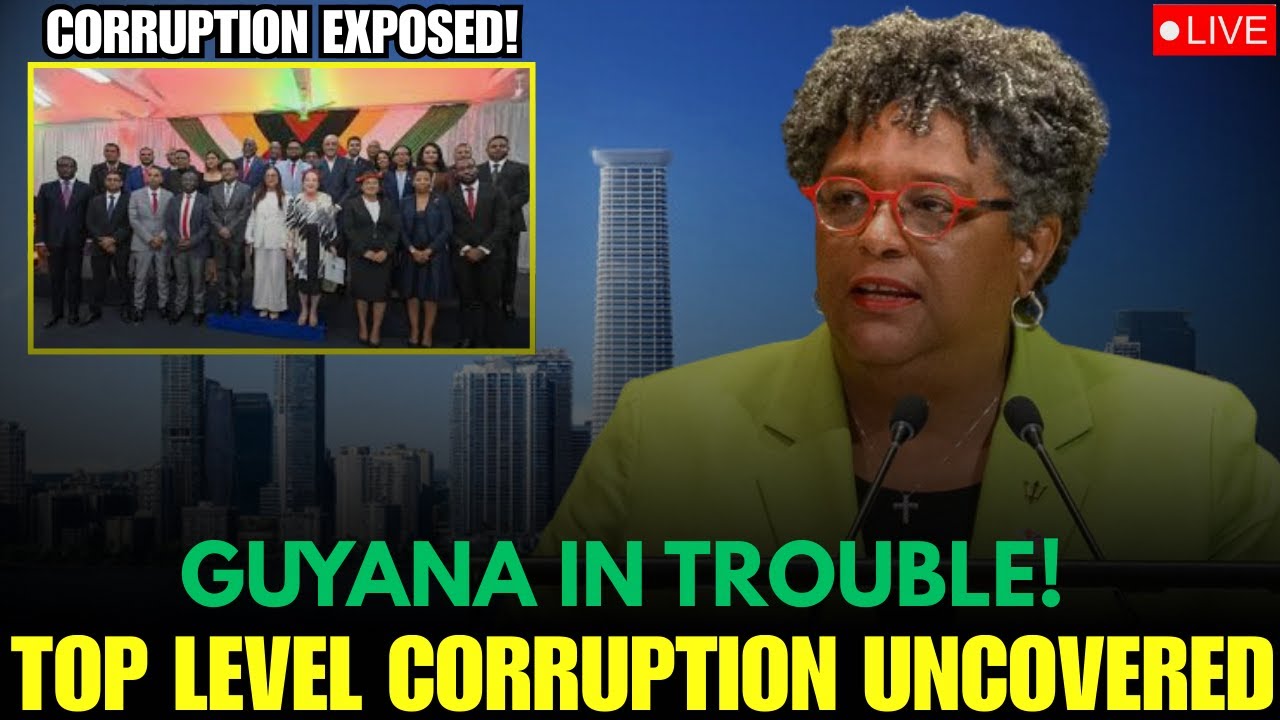 Fearless PM Mia Mottley Drops Bombshel on Guyanese Corrupt Leaders - PPP Minister Fired After Caught