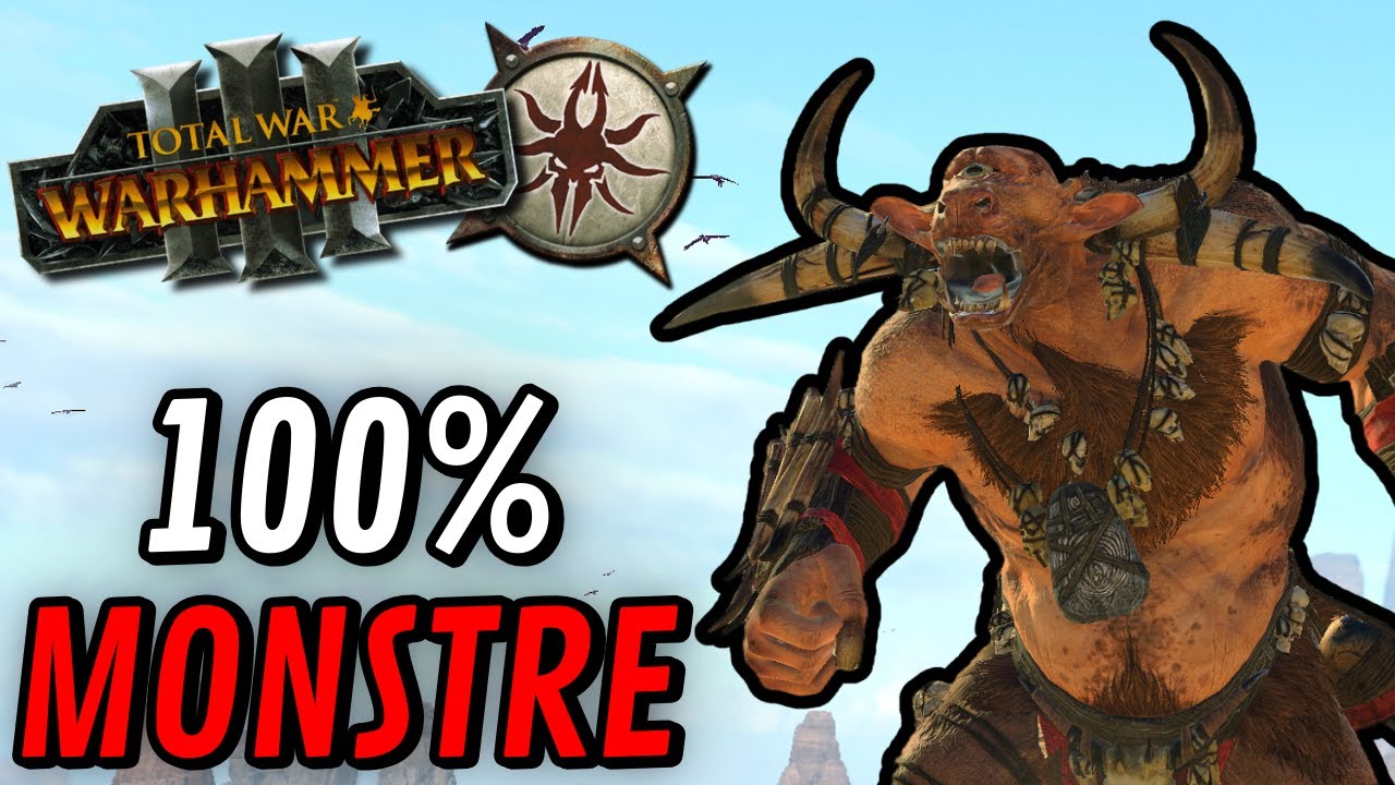 ATTENTION MINOTAURE ! UNE ARMÉE 100% MONSTRE AVEC LES HOMMES-BÊTES !