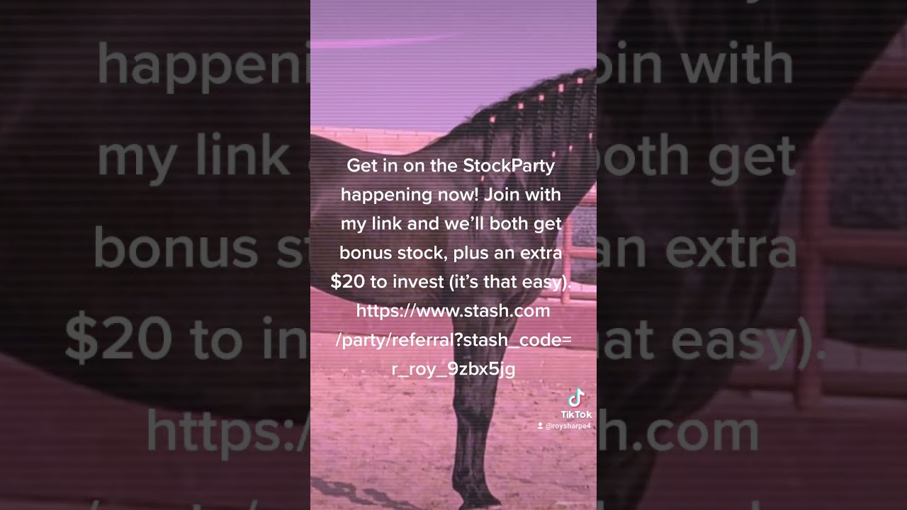 STASH STOCK PARTY JOIN ME: @stash @party @shanbofishing  @HannahStocking
