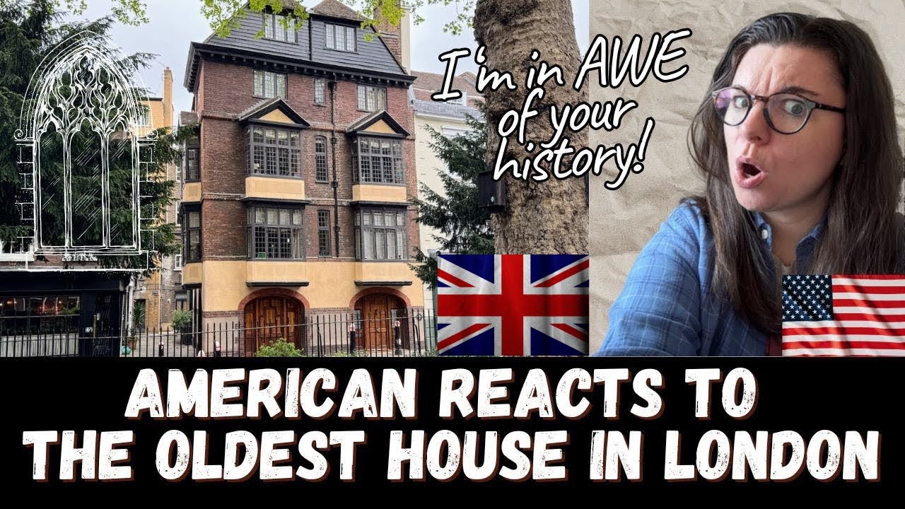 I'm in Heaven with this HISTORY and Architecture! American Reacts to the Oldest House in London