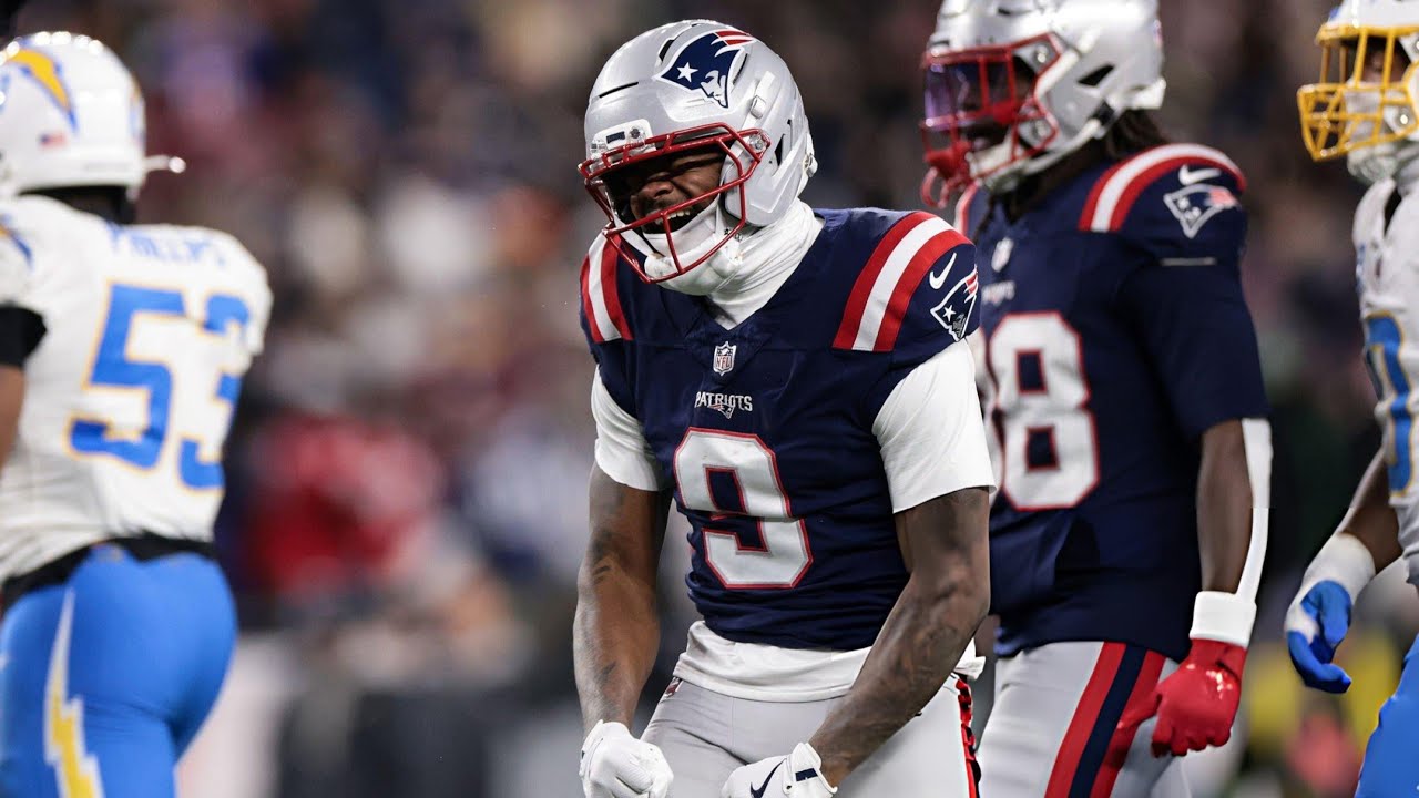Kayshon Boutte - Highlights - New England Patriots vs Los Angeles Chargers - Wild Card Playoffs 2025