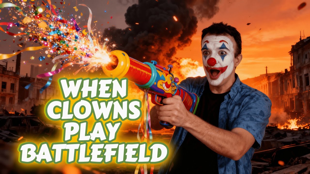 WHEN CLOWNS PLAY BATTLEFIELD#ps5 #gaming #battlefield