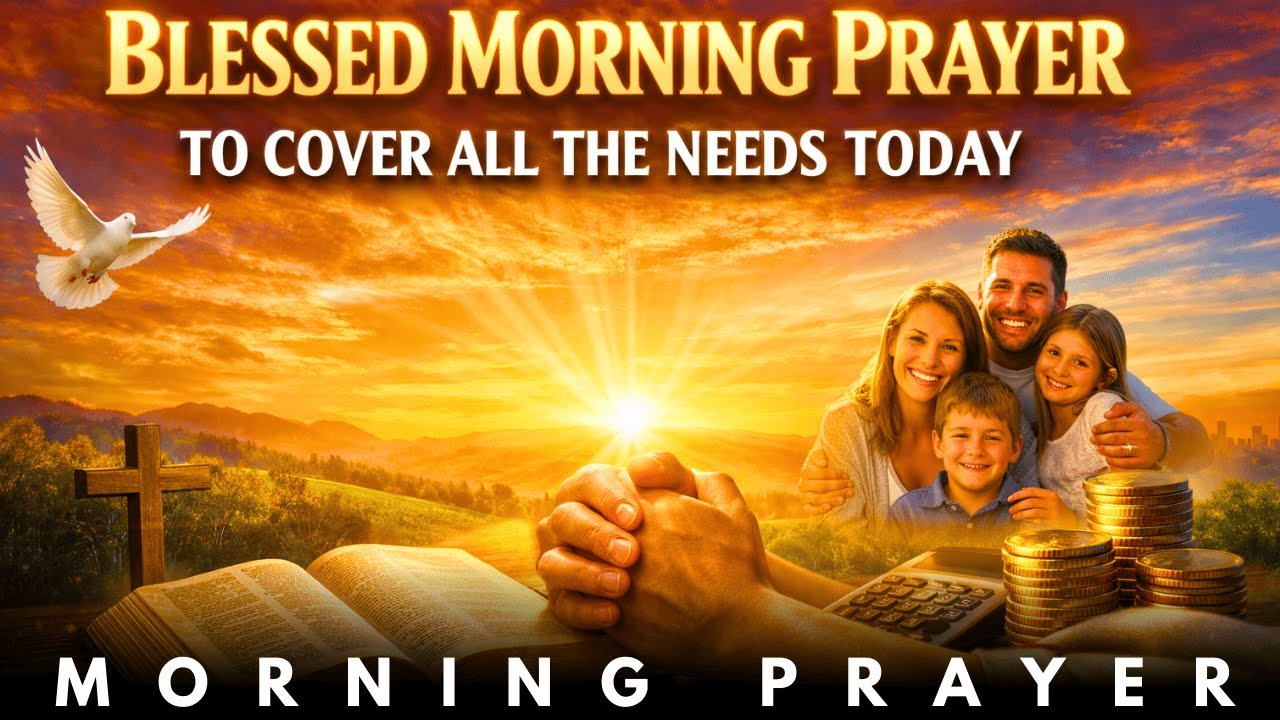 Cover All Your Needs Today In Prayer | Daily Morning Prayer