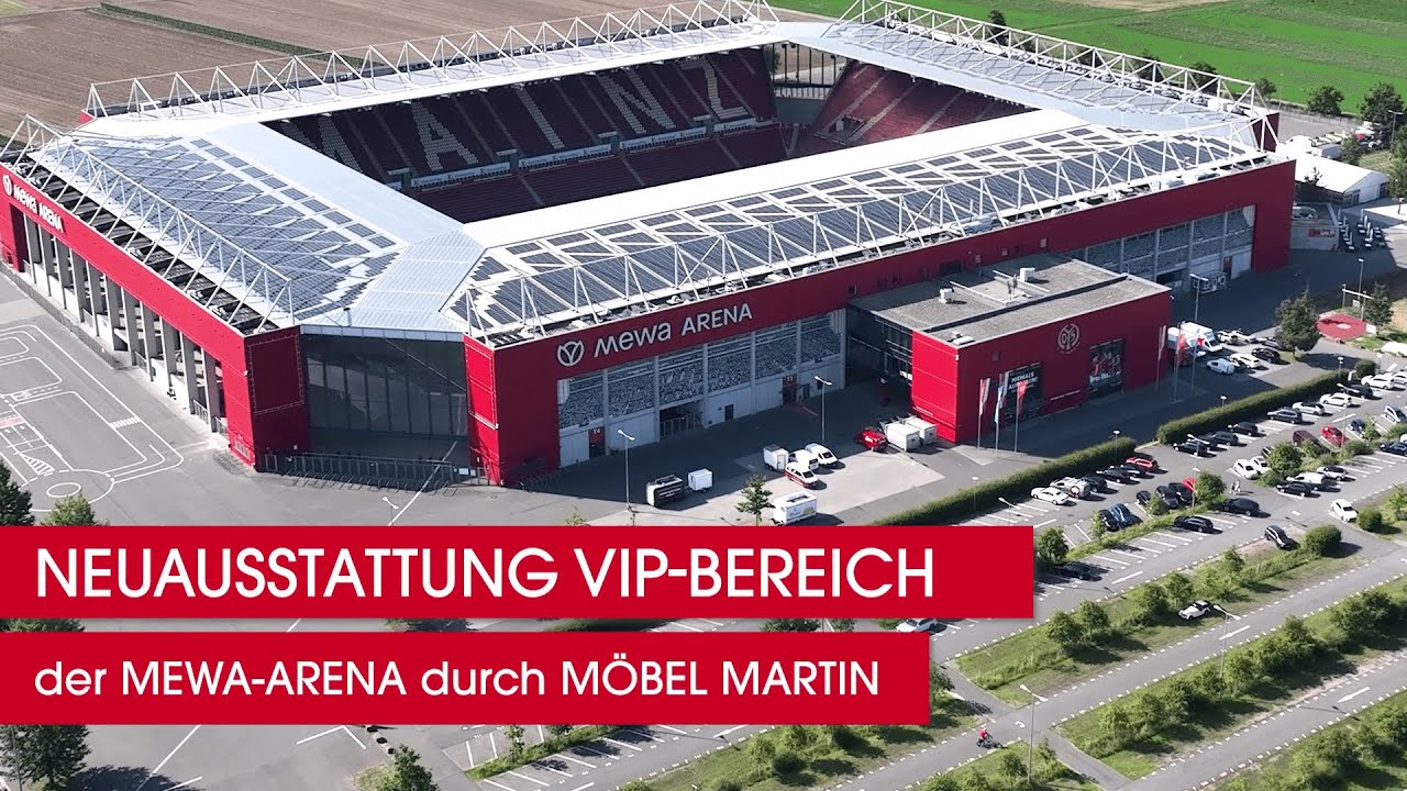 MÖBEL MARTIN | Neuausstattung VIP-Bereich der MEWA ARENA