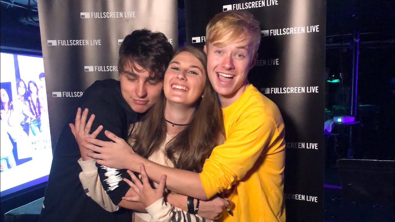 I MET MY FAVORITE YOUTUBERS! (Colby and Sam Tour)