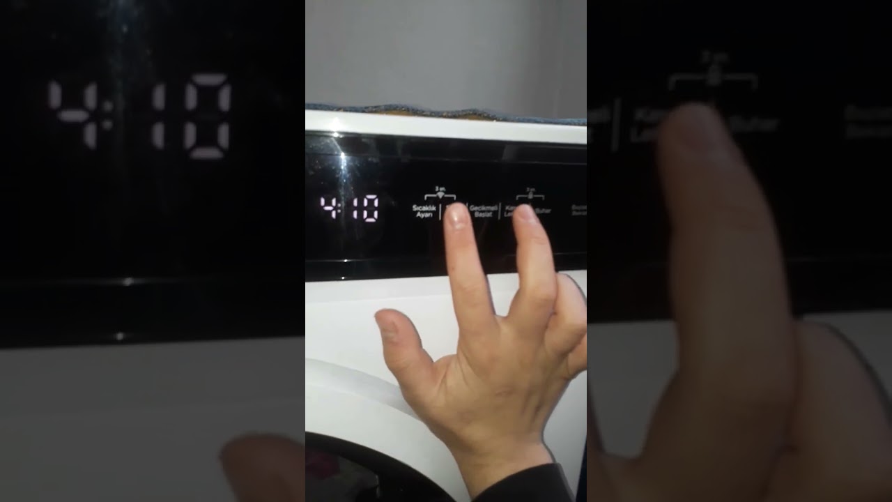 Vestel &ccedil;amaşır makinesi kullananlar i&ccedil;in hayat kurtaran bilgi @Thunderbolt1000T_B_series