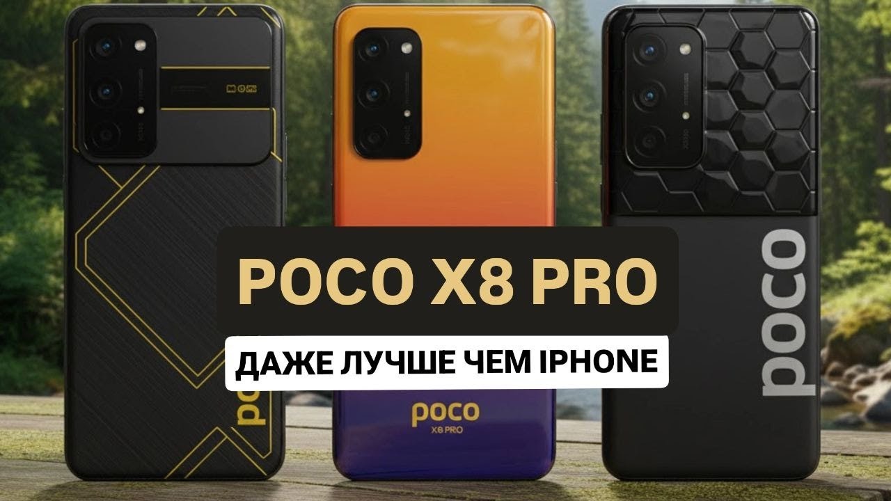 🔥Poco X8 Pro &mdash; лучший смартфон 2026 года!