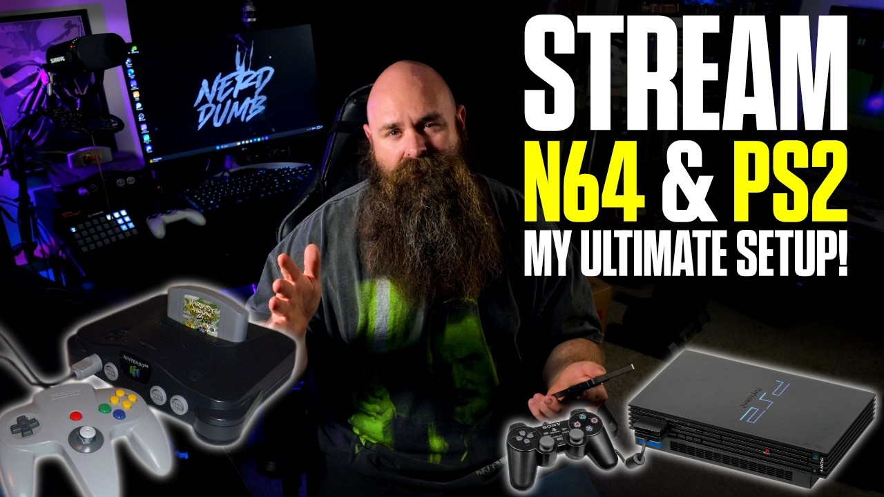 How to Stream N64 & PS2 in 2026 (Original Hardware Setup)