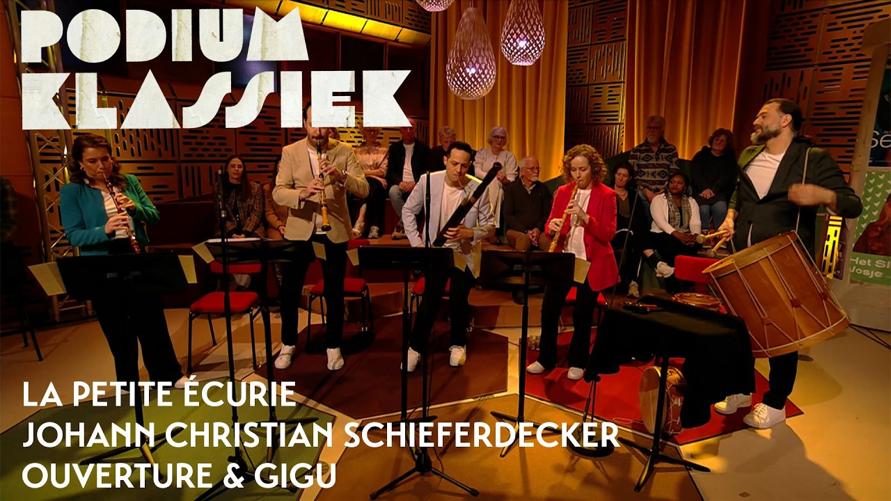 La Petite Écurie - Johann Christian Schieferdecker - Ouverture & Gigu | Podium Klassiek