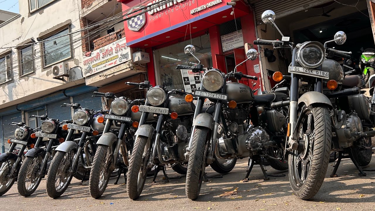🔴Delhi Best Second Hand Bullet सिर्फ 1 Lakh में 25% Down Payment And Get Your Second Hand Bullet 🤩