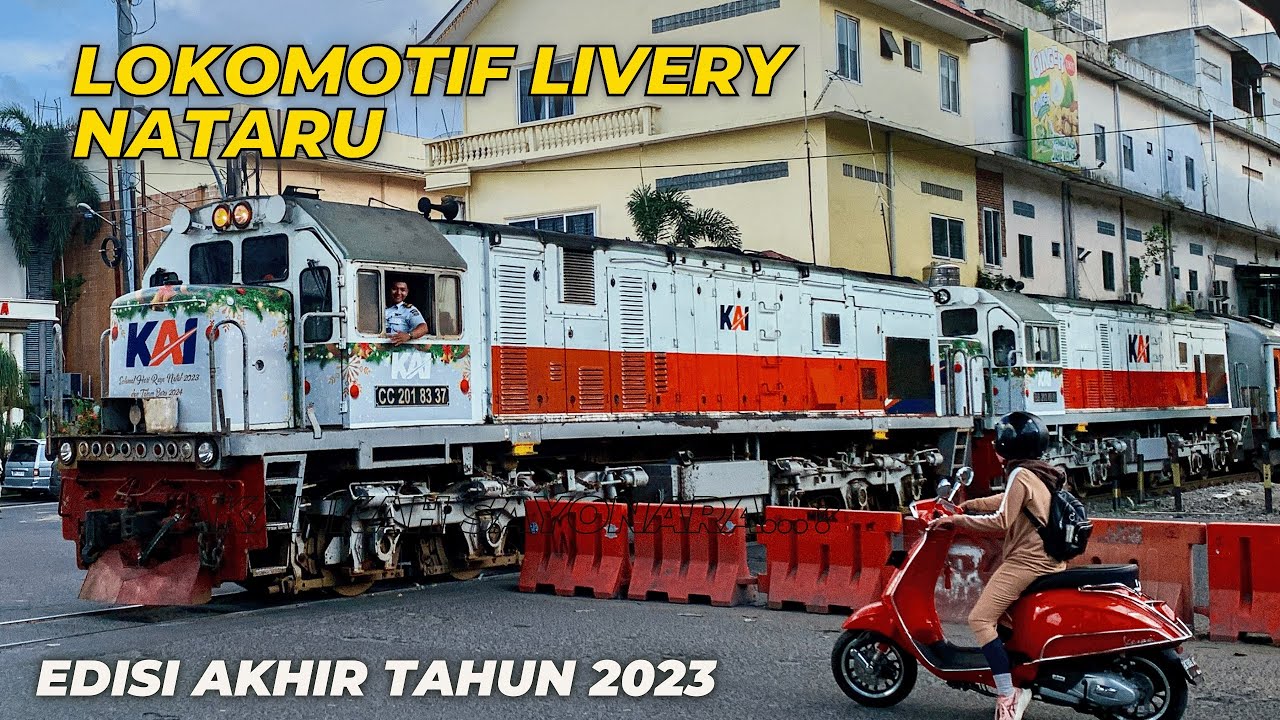 LOKOMOTIF BERLIVERY SPESIAL AKHIR TAHUN!! Random Kereta Api Medan Bulan Desember 2023