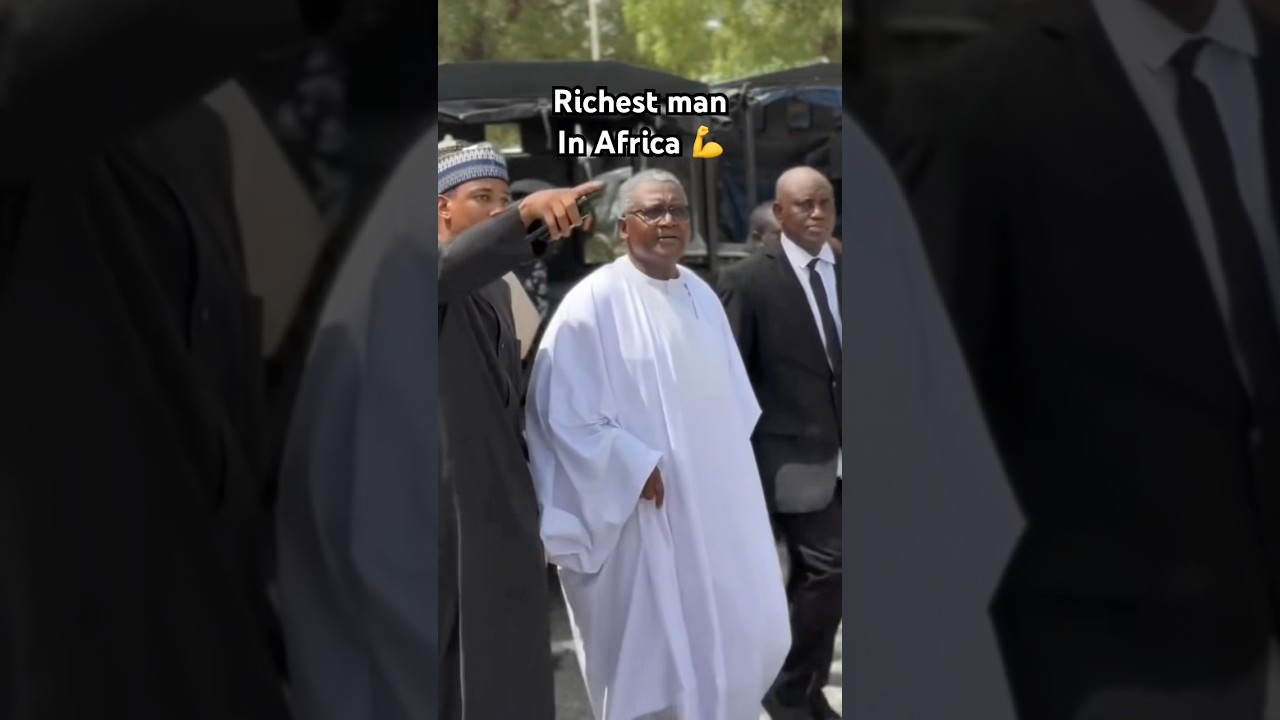 Aliko Dangote! The richest man in Africa