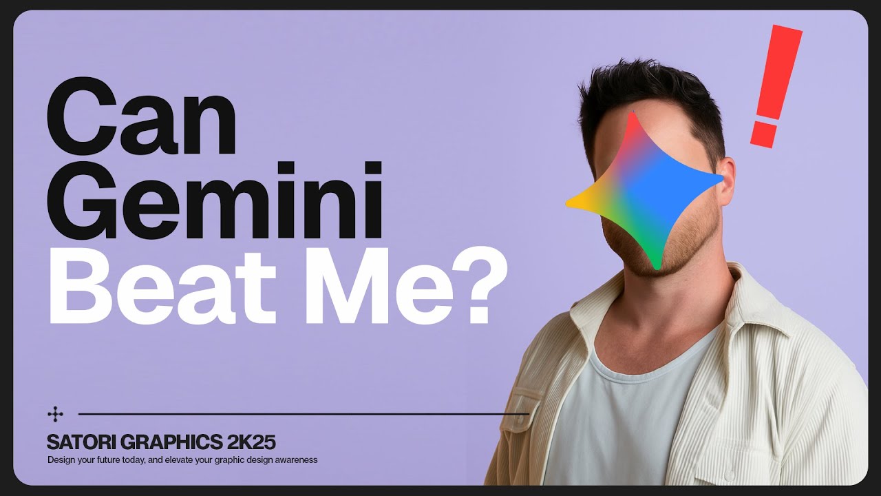 Может ли ИИ Gemini заменить меня в качестве графического дизайнера!?