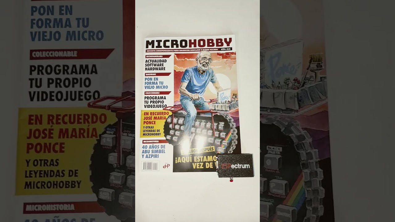 Evolution #microhobby #zxspectrum #espectrum #esp32