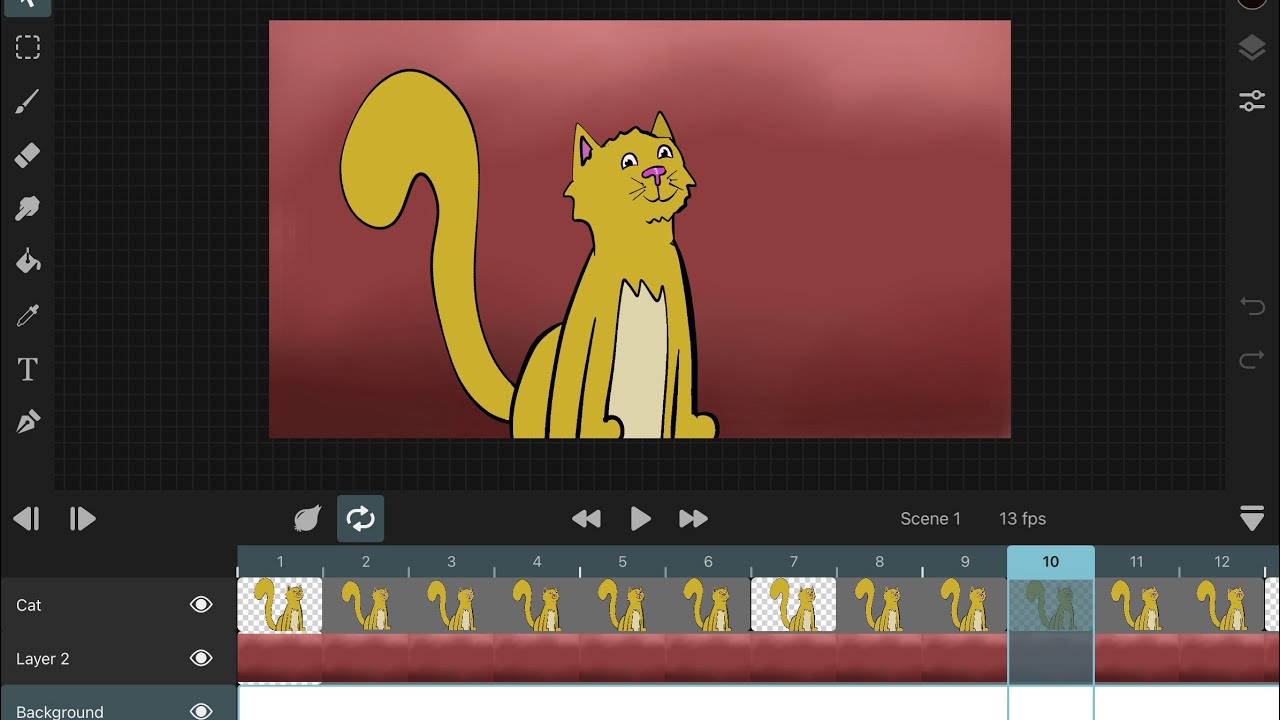 Draw Stuff (Toonsquid cat)