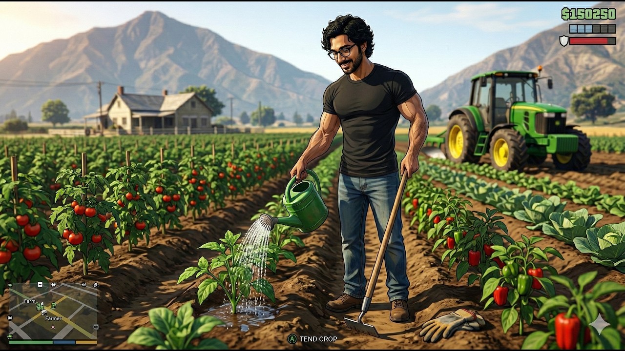 |🔴 MERP – 1 Din Ki Farming = 10 Lakh?! 😳💰  | #gtarp  #gta5 #gtarp  #views