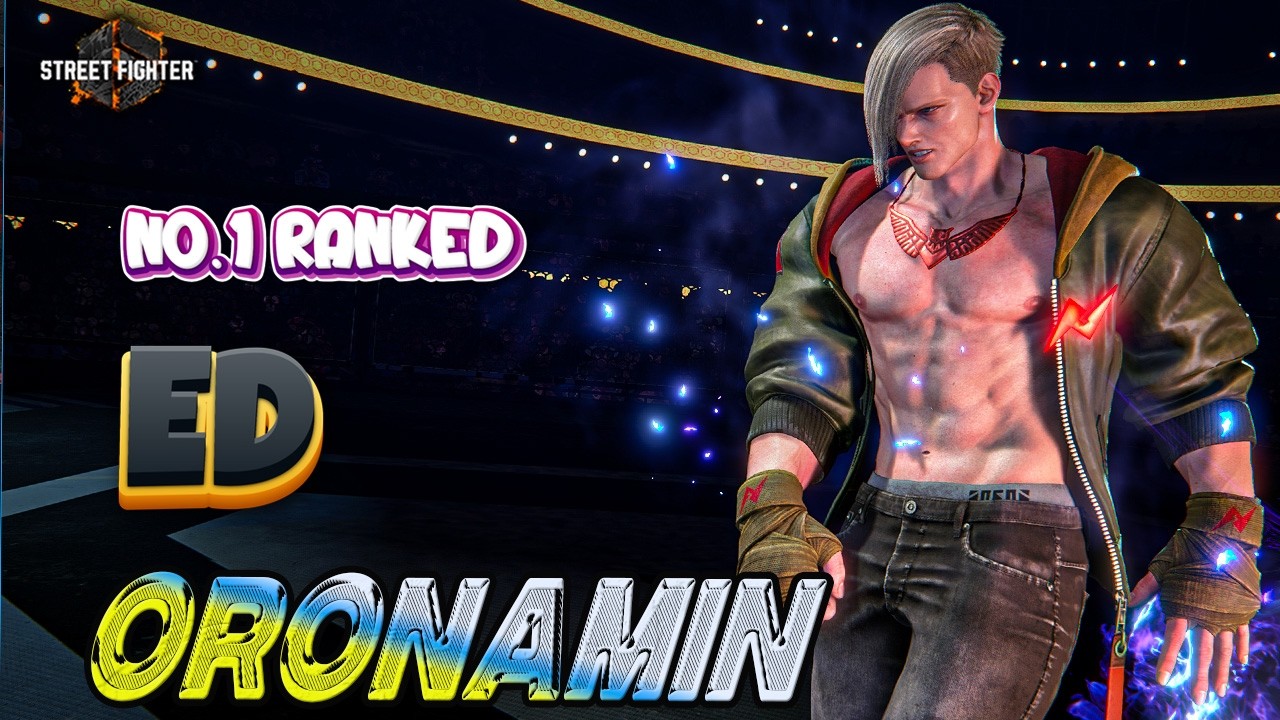 SF6 🔥 Oronamin No.1 Ranked ED Smart Pressure and Strong Punish Gameplay 🎮