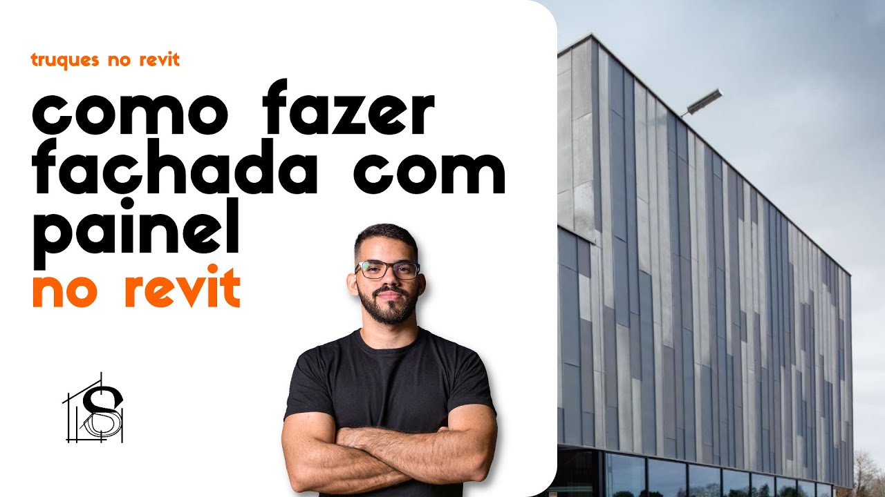 FACHADAS COM PAINEIS UTILIZANDO O REVIT