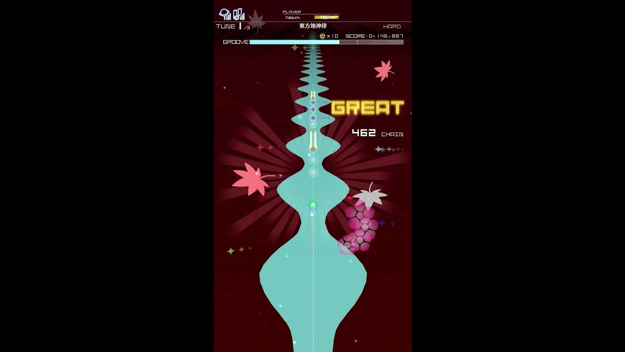 東方地神律 [HARD] FULL CHAIN 【GROOVE COASTER 3】