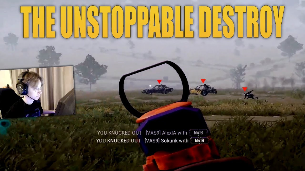 XMPL is unstoppable in Destroy Squad on Erangel in PUBG
