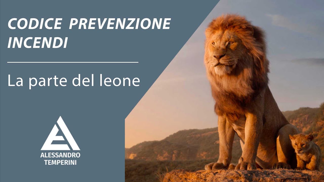 Codice di Prevenzione Incendi 2022 - La parte del leone