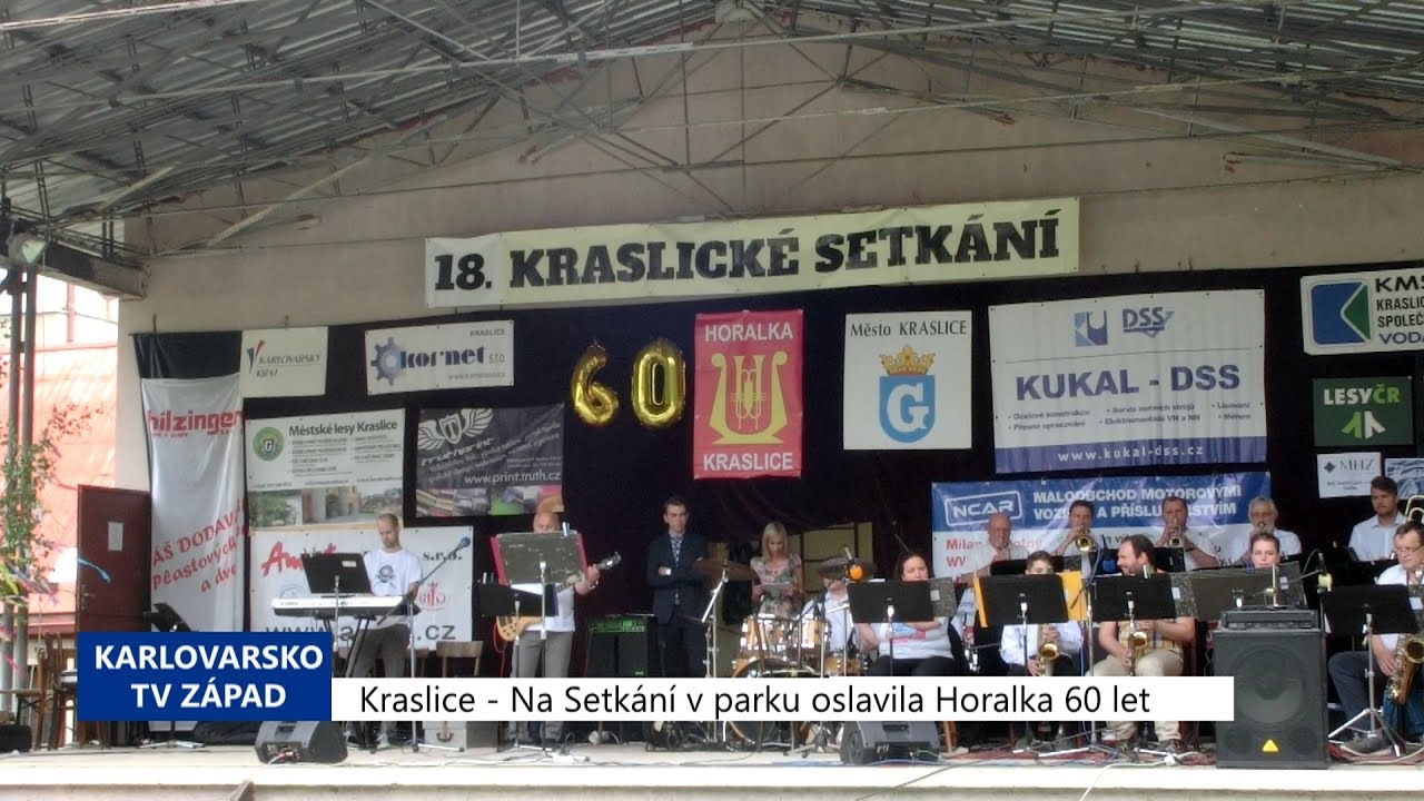 Kraslice: Na Setkání v parku Horalka oslavila 60 let (TV Západ)