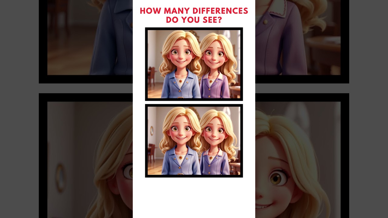 How Many Differences ~ Beautiful Russian Girls 