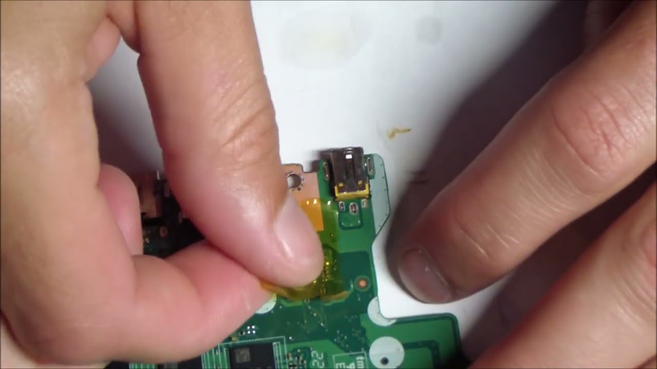 Acer vero 15 power jack repair (Broken charge port)