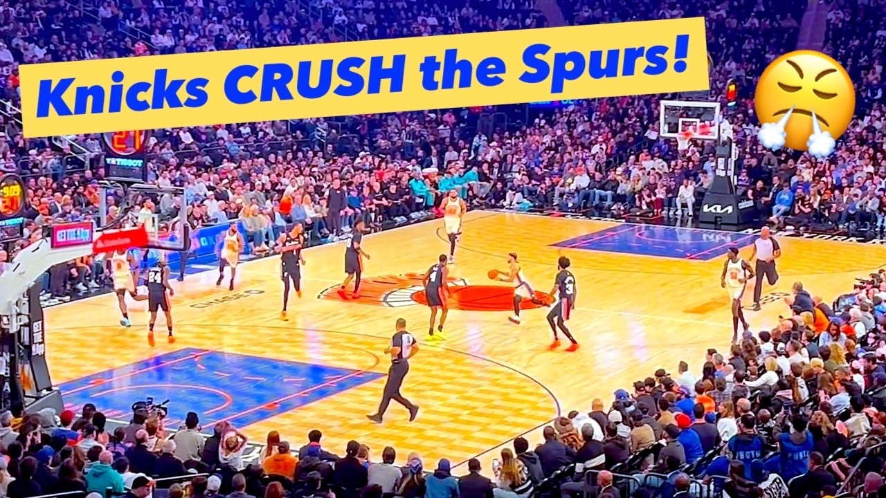 San Antonio Spurs vs New York Knicks, 3.1.26