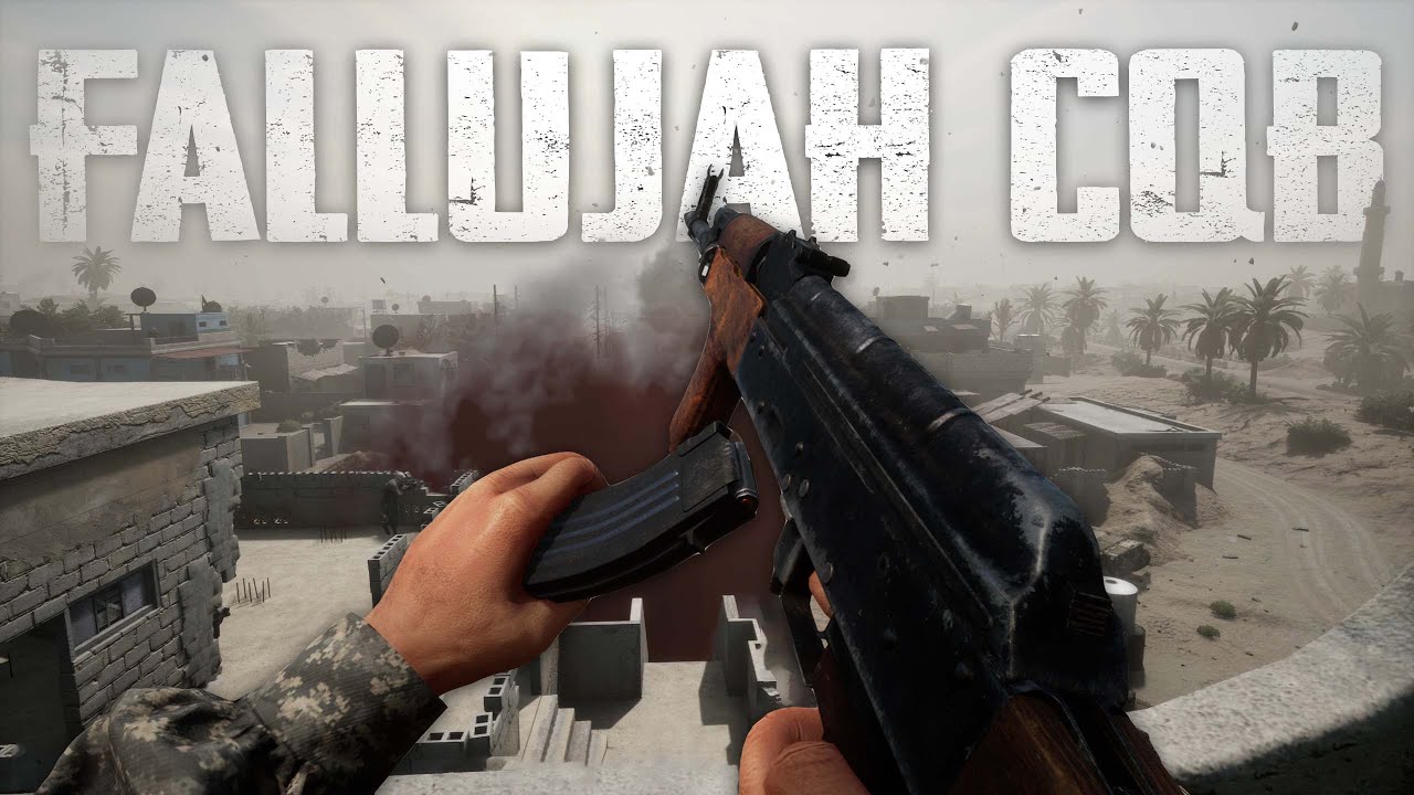 Getting Absolutely Lost in the Chaos of Fallujah CQB - Squad 50 vs 50 Gameplay