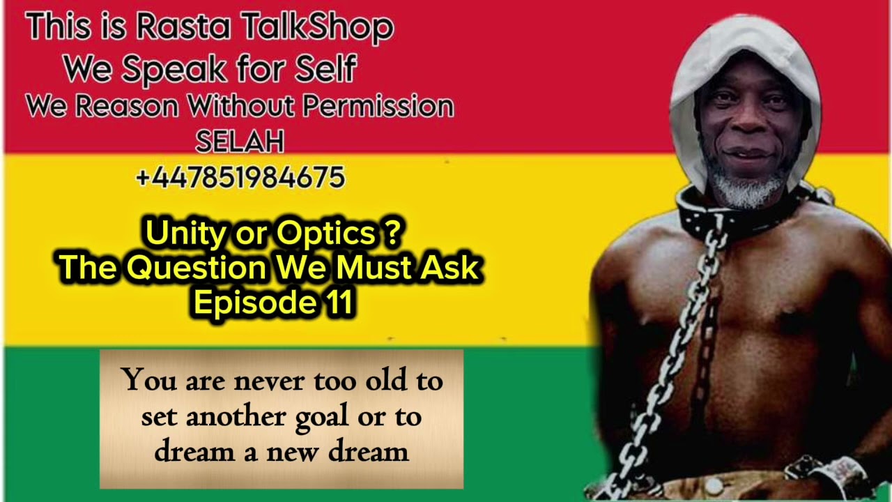 Unity or Optics? Question We Muat Ask 2 D 🌎🤜🏿🖤🤛🏿