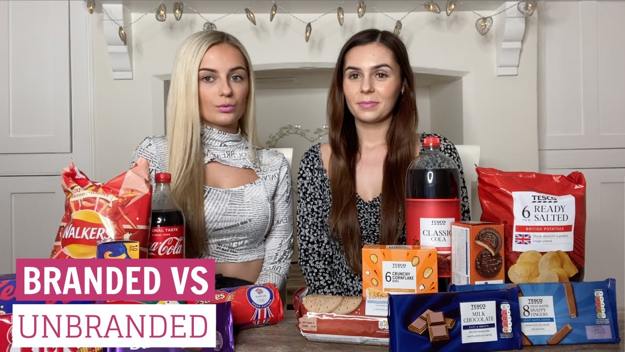 BRANDED vs UNBRANDED FOOD CHALLENGE