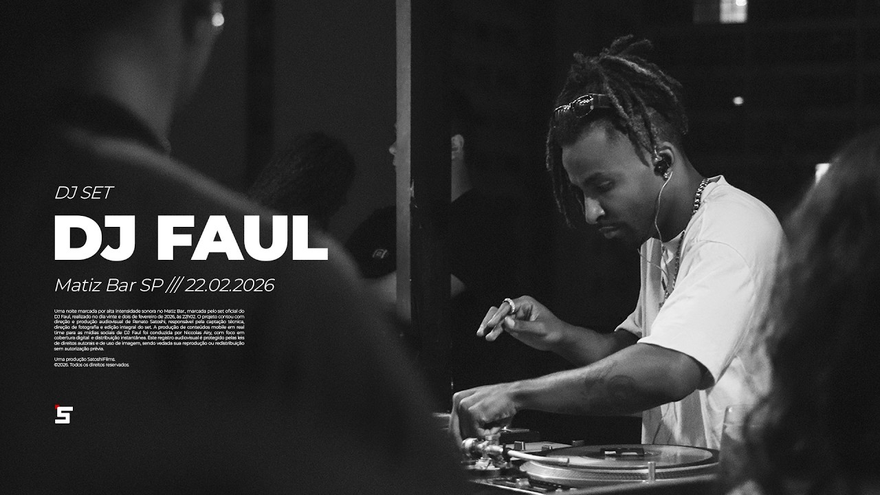 DJ Faul — Live at Matiz São Paulo | Hip Hop & 2000s Classics (2pac, Black Eyed Peas, Beyoncé)
