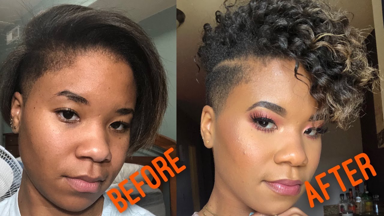 HOW I DO MY TWIST OUT ON MY STRAIGHT NATURAL SHORT HAIR | CHICMARIE