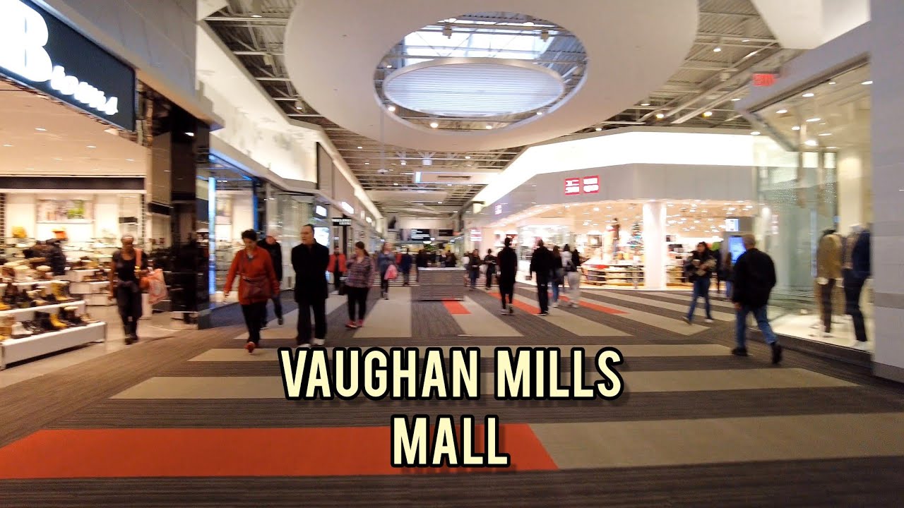 Vaughan Mills Mall Shopping Center Canada Walking Tour