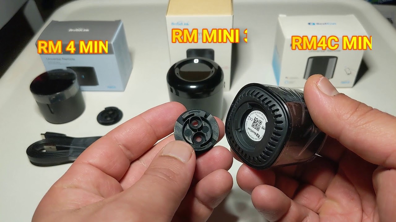 مقارنة بين جميع اصدارات اجهزة برودلينك - Broadlink RM 4 PRO VS RM 4 MINI VS RM4C