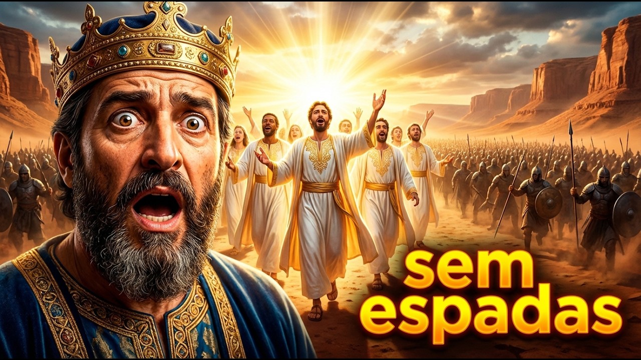 A Batalha de Josafá: O dia em que o louvor destruiu um exército inteiro! ⚔️🎶