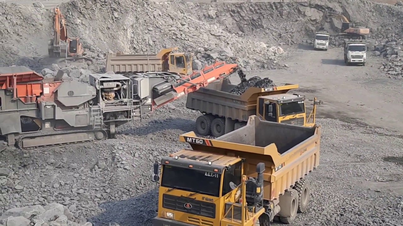 อึด แข็ง สุดจัด VOLVO EC460BLC vs LGMG TRUCK งานหิน แรงทั้งคู่ excavator EP.6248
