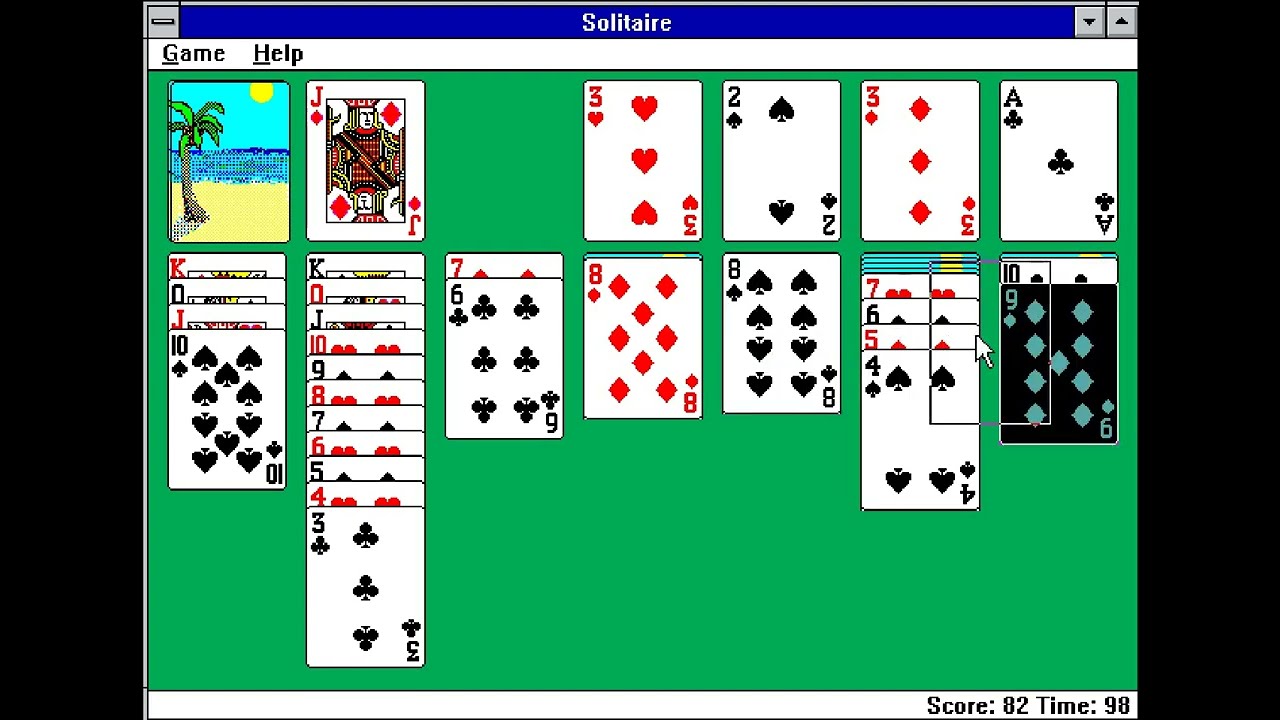 Windows 95 Solitaire (PC game)