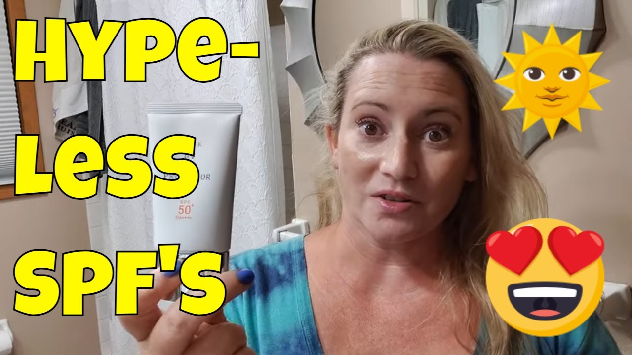 My Favorite Sunscreens That No One Has Heard Of 🌞😍🙌 The Best SPF's That Get No Hype!