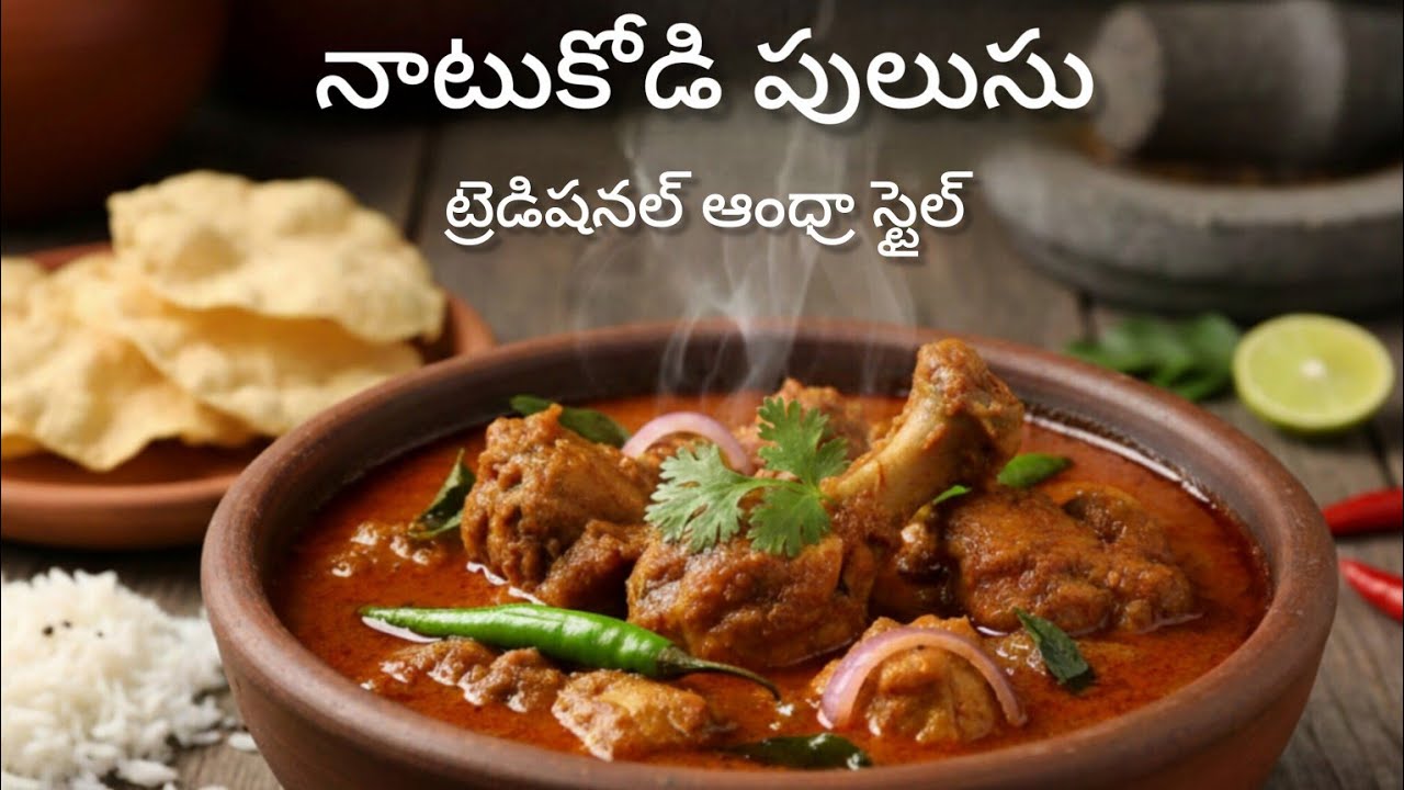 పల్లెటూరి స్టైల్ నాటుకోడి పులుసు 😋 | అసలైన టేస్ట్  Swayampaakamtelugurecipes