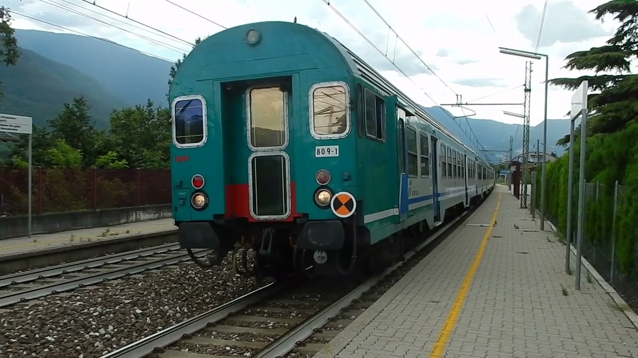 Margreid-Kurtatsch Frecciargento Verkehr Südtirolerbahn Etschtalbahn Brennerbahn Südtirol Italien