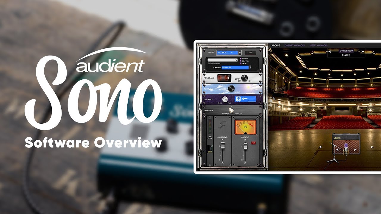 Audient Sono Software Overview - Torpedo Remote and Sono Mixer