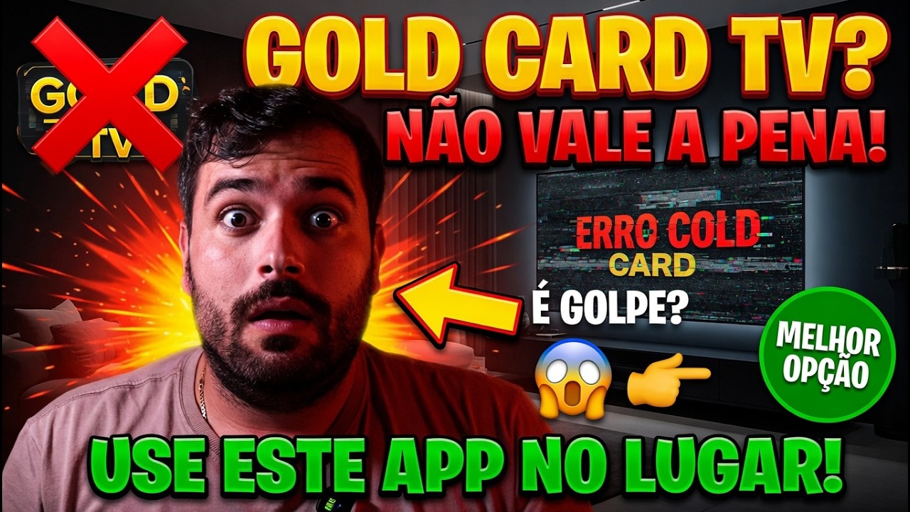 Gold Card TV Vale a Pena em 2026? Melhor Alternativa!