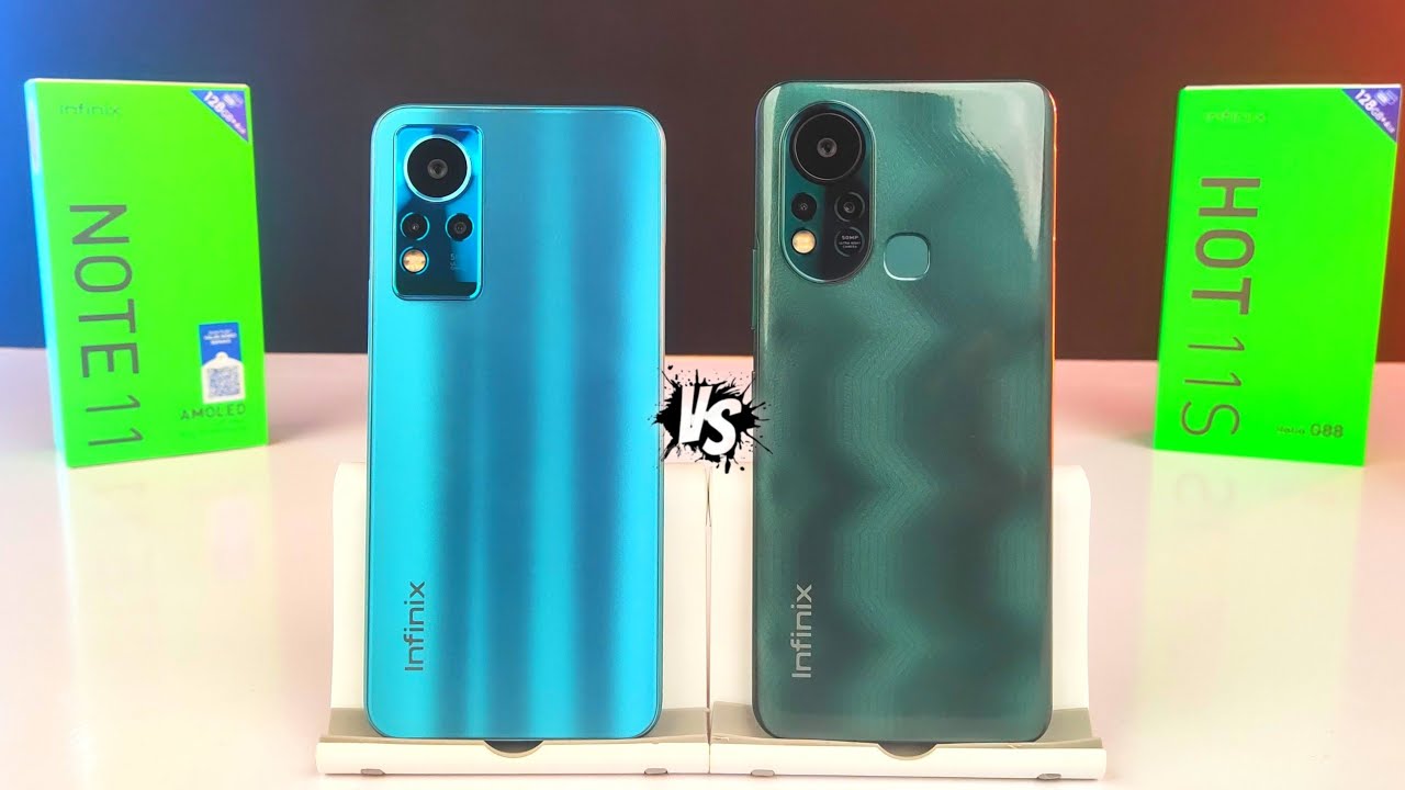 Infinix Note 11 V Infinix Hot 11S | Comparison &  Speed Test | You Need To Know | PUBG Test