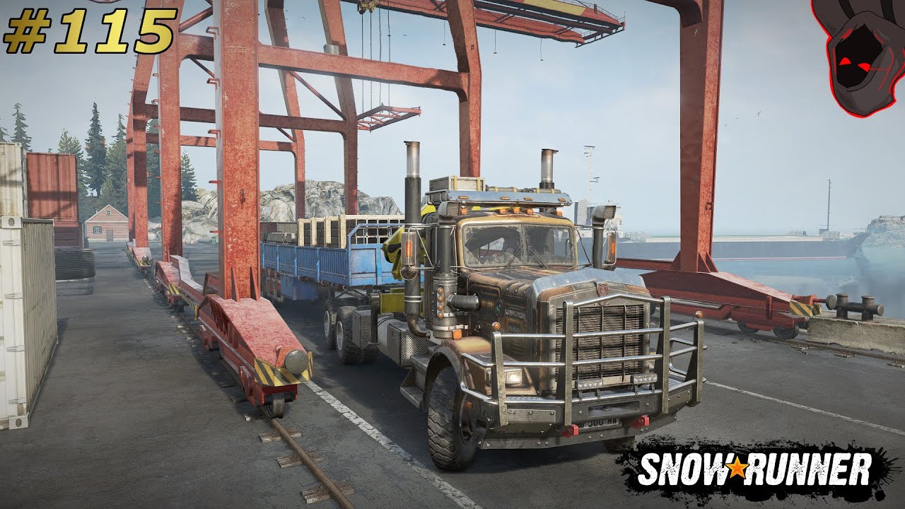 DOSTAWA DO PORTU!! | *CEMENT DLA REGIONU [2/2]* - Snowrunner #115